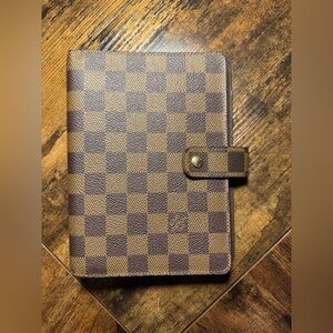 Louis Vuitton six ring agenda, MM